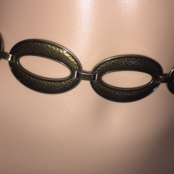 Fossil vintage chain metal belt 47” length - Picture 5 of 12